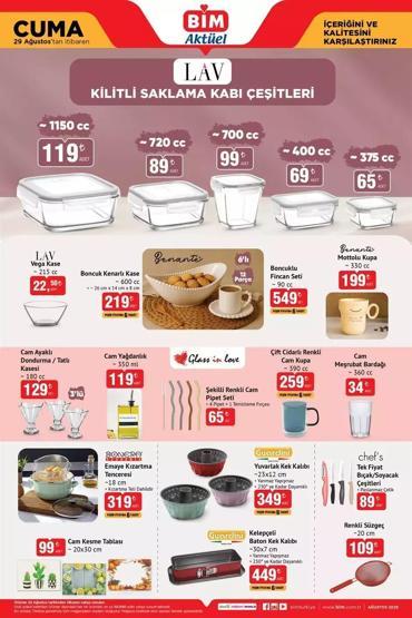BİM 29 Ağustos Aktüel Ürünler: Teknoloji ve Ev Ürünlerinde Büyük Fırsatlar BİM’de Bu Hafta Neler Var 26-29 Ağustos Aktüel Katalog Detayları