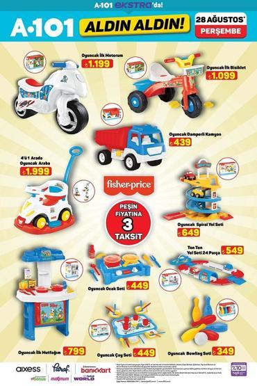 28 AĞUSTOS A101 KATALOĞU: Bu Perşembe A101’de neler indirimde A101 kırtasiye ürünleri bugün satışta