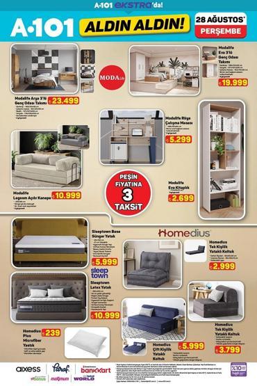 28 AĞUSTOS A101 KATALOĞU: Bu Perşembe A101’de neler indirimde A101 kırtasiye ürünleri bugün satışta