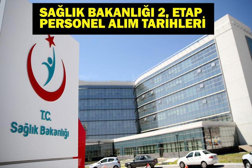 SAĞLIK BAKANLIĞI 2. ETAP PERSONEL ALIMI: Sağlık Bakanlığı 18 Bin Personel Alımı Ne Zaman Yapılacak Gözler Bakan Memişoğlunun Açıklamasında
