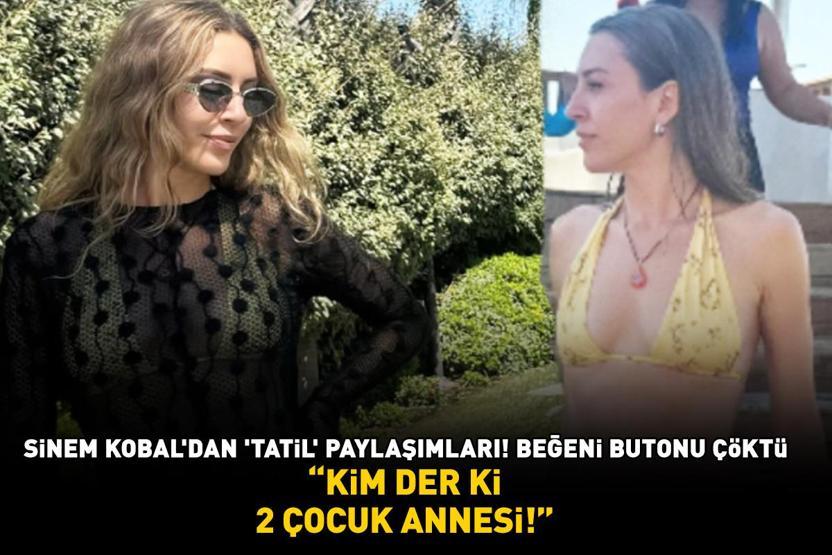 Kim der ki 2 çocuk annesi Kenan İmirzalıoğlunun güzeller güzeli eşi Sinem Kobal fit haliyle dikkat çekti