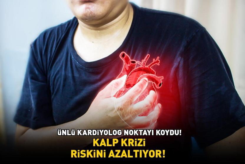 KALP KRİZİ RİSKİNİ AZALTIYOR Ünlü kardiyolog noktayı koydu: Her gün en az 30 dakika...