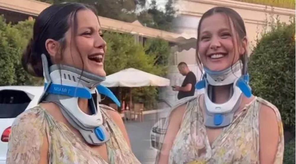 İrem Helvacıoğlu Boyunlukla Düğüne Katıldı: “Parmaklarımı Yeni Kullanabiliyorum”