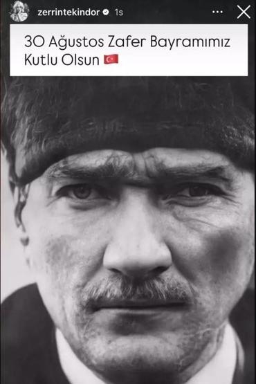 Ünlü isimlerden 30 Ağustos Zafer Bayramı mesajları