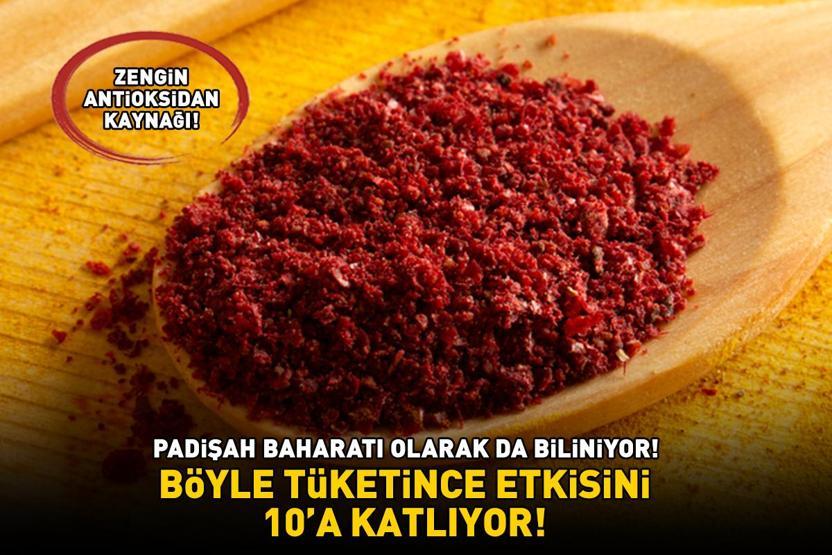Padişah baharatı olarak da biliniyor Zengin antioksidan kaynağı Böyle tüketince etkisi 10a katlanıyor