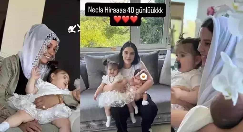 3. kez anne olmanın heyecanını yaşamıştı İşte Tuğçe Tayfurın kızı Necla Hiranın son hali...