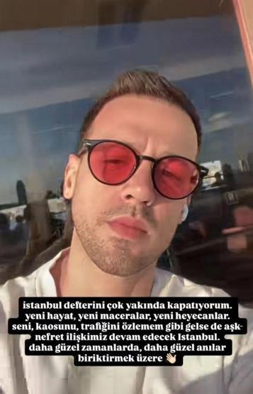 Babam ve Oğlumun Denizi Ege Tanmanın son hali şaşırttı İstanbul defterini kapatıyorum diyerek duyurdu: Yeni hayat, yeni maceralar...