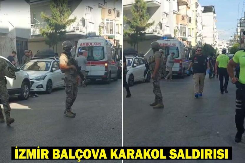 İZMİR BALÇOVA SON DAKİKA İzmir karakol saldırısında şehit olan polislerin kimlik bilgileri Salih İşgören Polis Merkezi’ne saldırı
