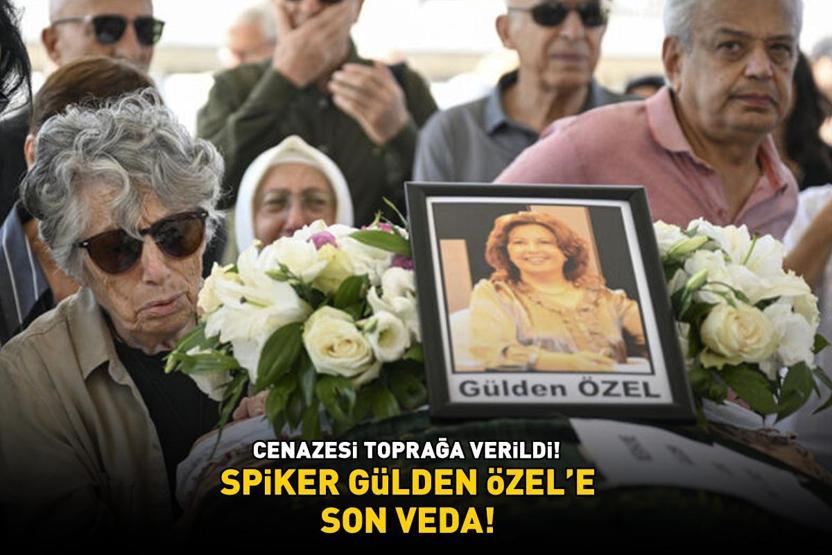 TRT spikeri Gülden Özele son veda CENAZESİ TOPRAĞA VERİLDİ