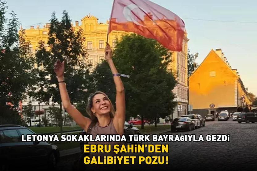 Türkiye, EuroBasket 2025 çeyrek final maçında finale yükseldi Ebru Şahin, Letonya sokaklarında Türk bayrağıyla gezdi