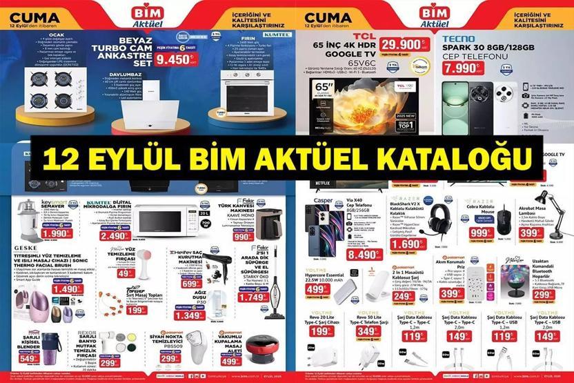 BİM AKTÜEL 12 EYLÜL 2025: Bu Hafta BİM Aktüel Kataloğunda Neler Var BİMde Hangi Ürünler İndirimde