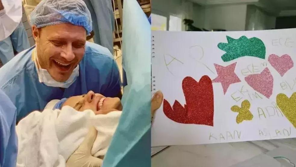 Burak Çelik ve minik oğlu sosyal medyayı salladı SİESTA ZAMANI