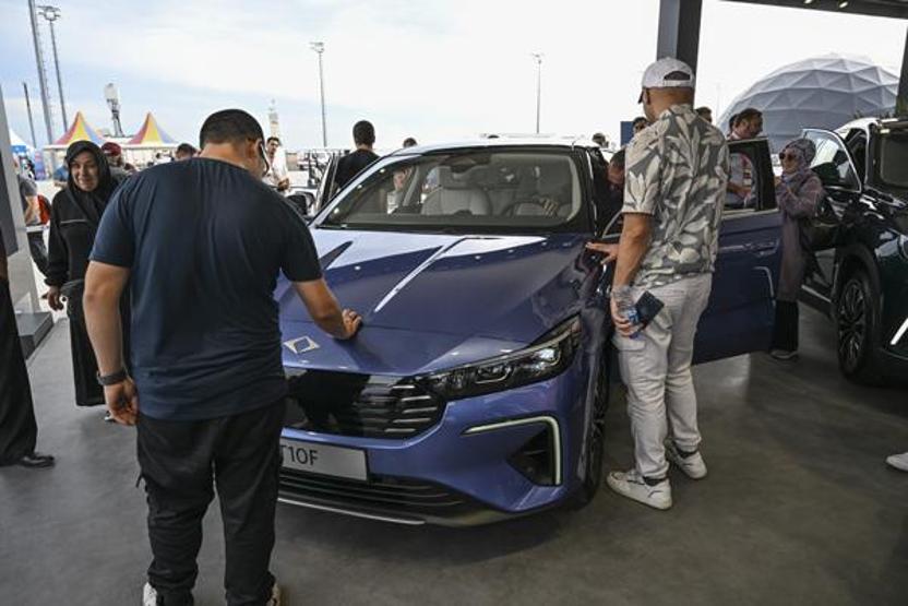TEKNOFEST İstanbulda yeni TOGGa büyük ilgi T10F tanıtıldı