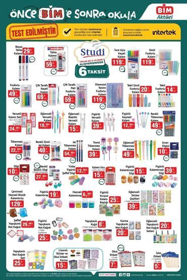 19 EYLÜL BİM İNDİRİMLİ ÜRÜNLER: BİMde Bu Hafta Neler İndirimde İşte 19 Eylül 2025 Cuma BİM Aktüel Kataloğu...