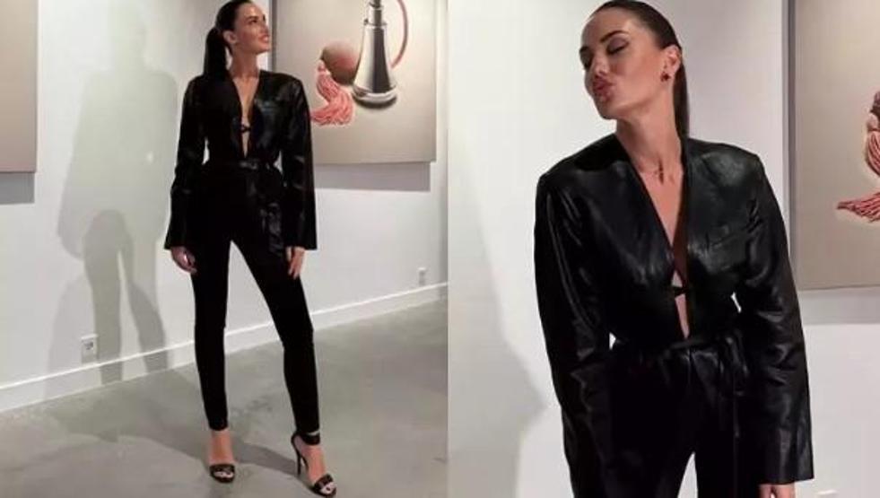 Fahriye Evcen Siyahlar İçinde Yeni Pozlarına Hayranlarından Büyük İlgi