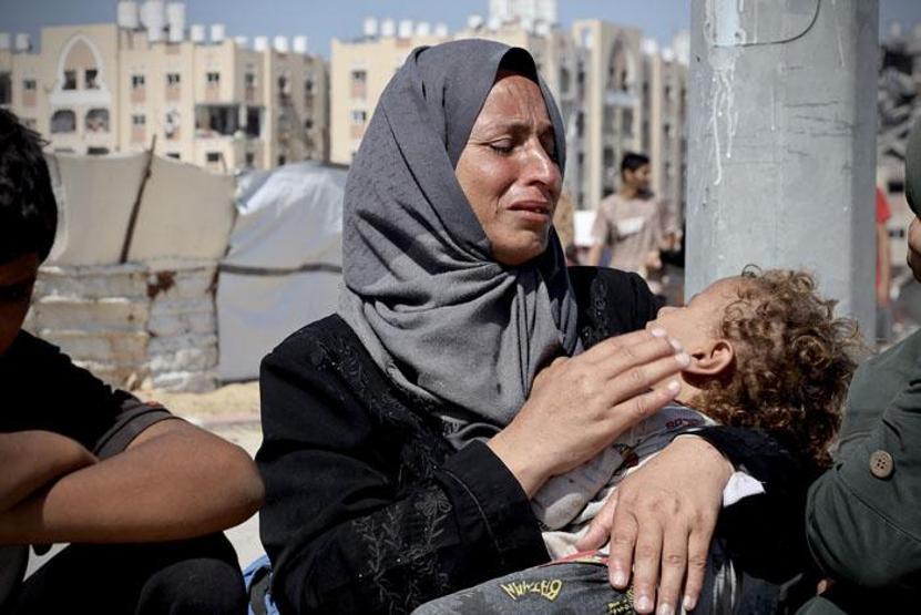 İnsanlığın turnusolü Gazze 60 km mesafede bir yanda parti diğer yanda soykırım
