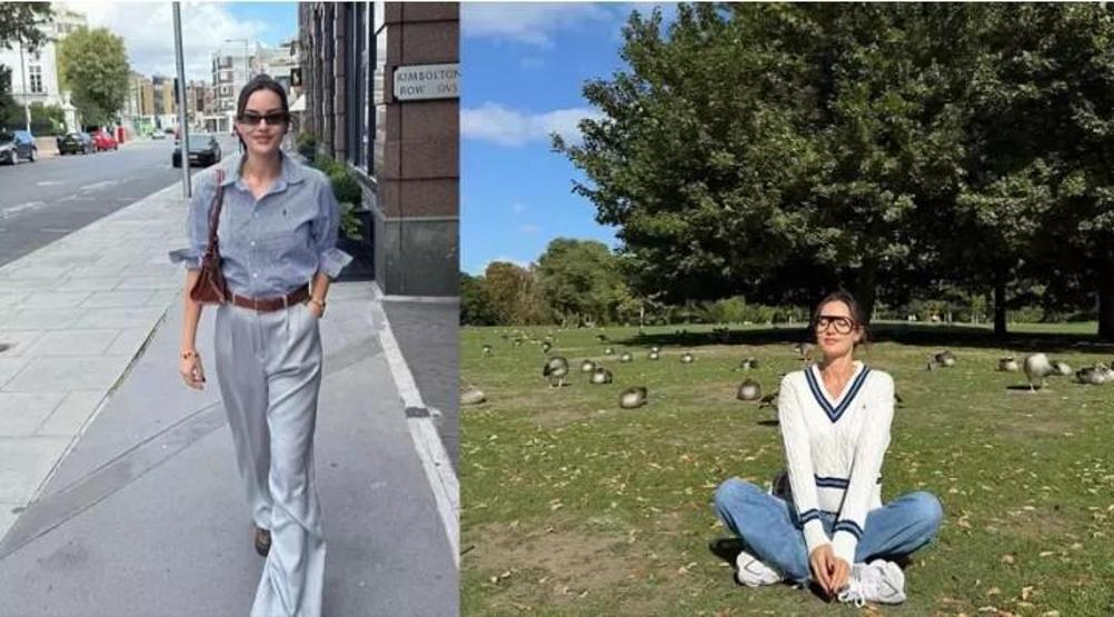 Fahriye Evcen Londra Sokaklarını Podyuma Dönüştürdü