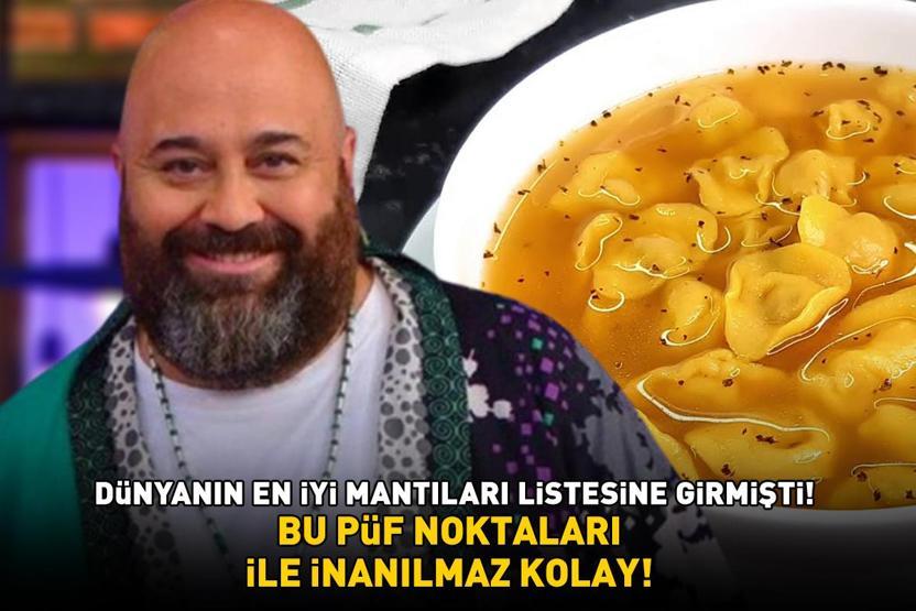 Dünyanın en iyi mantıları listesine girmişti MasterChef jürisi onu istedi Düşbere Azeri mantısı yapmak bu püf noktaları ile çok kolay