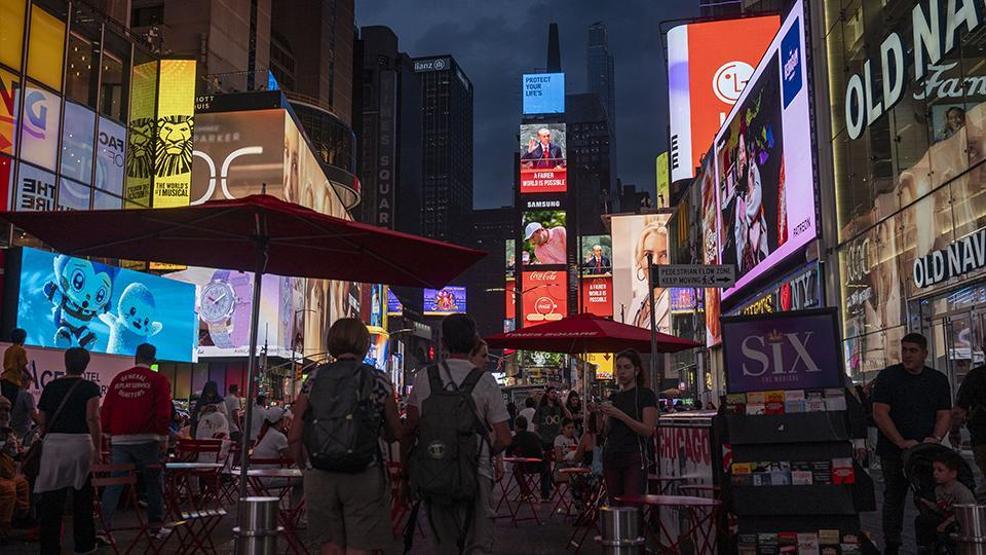 Cumhurbaşkanı Erdoğanın tarihi mesajı Times Meydanında: Dünya 5ten büyüktür