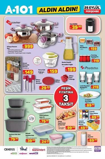 A101 25 Eylül Aktüel Ürünler Kataloğu: Bu Hafta A101 Aldın Aldın 25 Eylül Kataloğunda Neler Var Elektrikli Bisikletten Beyaz Eşyaya İndirim Yağmuru...