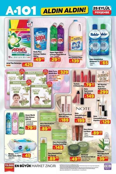 A101 25 Eylül Aktüel Ürünler Kataloğu: Bu Hafta A101 Aldın Aldın 25 Eylül Kataloğunda Neler Var Elektrikli Bisikletten Beyaz Eşyaya İndirim Yağmuru...