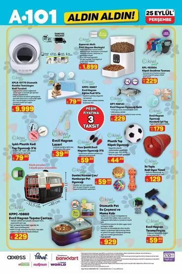 A101 25 Eylül Aktüel Ürünler Kataloğu: Bu Hafta A101 Aldın Aldın 25 Eylül Kataloğunda Neler Var Elektrikli Bisikletten Beyaz Eşyaya İndirim Yağmuru...