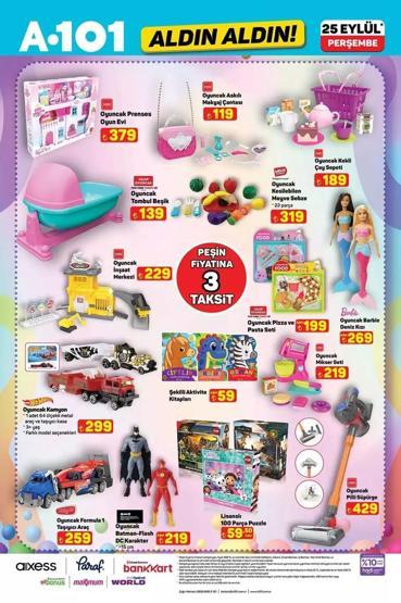 A101 25 Eylül Aktüel Ürünler Kataloğu: Bu Hafta A101 Aldın Aldın 25 Eylül Kataloğunda Neler Var Elektrikli Bisikletten Beyaz Eşyaya İndirim Yağmuru...