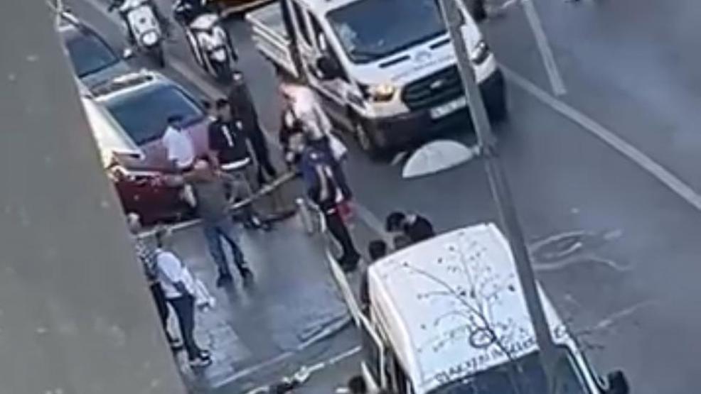 Kağıthanede avukata kanlı pusu: Motosikletli katilden kurşun yağmuru Dehşet anları kameralarda