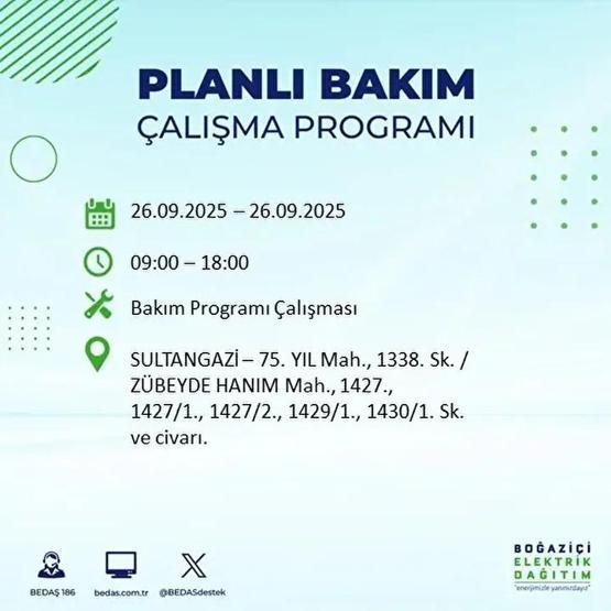 26 EYLÜL İSTANBUL ELEKTRİK KESİNTİSİ: 23 İlçede Elektrik Yok İstanbul Elektrik Kesintisi Ne Zaman Bitecek Kesintiden Hangi İlçeler Etkilenecek