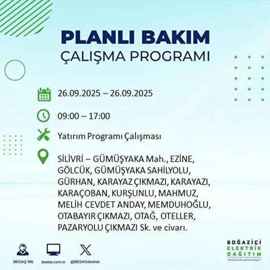 26 EYLÜL İSTANBUL ELEKTRİK KESİNTİSİ: 23 İlçede Elektrik Yok İstanbul Elektrik Kesintisi Ne Zaman Bitecek Kesintiden Hangi İlçeler Etkilenecek
