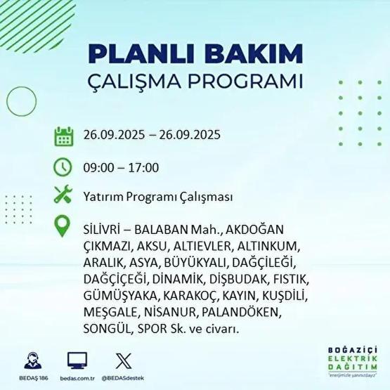 26 EYLÜL İSTANBUL ELEKTRİK KESİNTİSİ: 23 İlçede Elektrik Yok İstanbul Elektrik Kesintisi Ne Zaman Bitecek Kesintiden Hangi İlçeler Etkilenecek