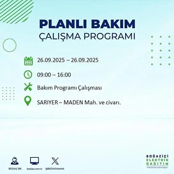 26 EYLÜL İSTANBUL ELEKTRİK KESİNTİSİ: 23 İlçede Elektrik Yok İstanbul Elektrik Kesintisi Ne Zaman Bitecek Kesintiden Hangi İlçeler Etkilenecek