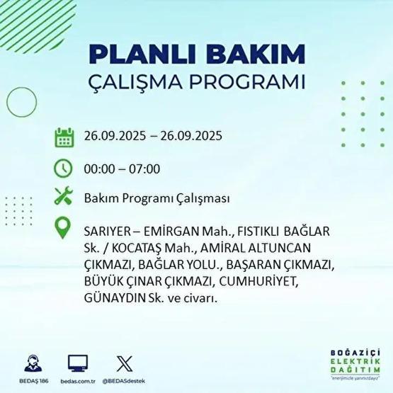 26 EYLÜL İSTANBUL ELEKTRİK KESİNTİSİ: 23 İlçede Elektrik Yok İstanbul Elektrik Kesintisi Ne Zaman Bitecek Kesintiden Hangi İlçeler Etkilenecek