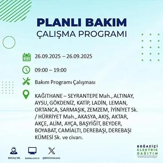 26 EYLÜL İSTANBUL ELEKTRİK KESİNTİSİ: 23 İlçede Elektrik Yok İstanbul Elektrik Kesintisi Ne Zaman Bitecek Kesintiden Hangi İlçeler Etkilenecek