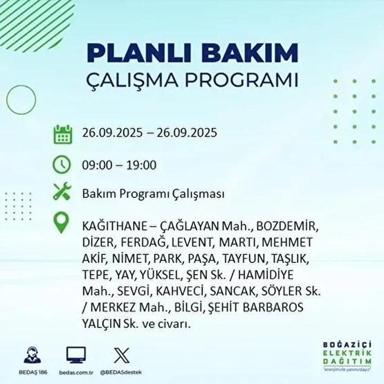 26 EYLÜL İSTANBUL ELEKTRİK KESİNTİSİ: 23 İlçede Elektrik Yok İstanbul Elektrik Kesintisi Ne Zaman Bitecek Kesintiden Hangi İlçeler Etkilenecek