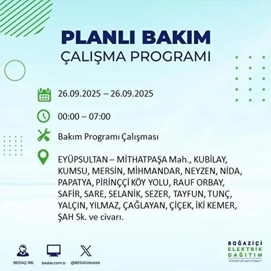 26 EYLÜL İSTANBUL ELEKTRİK KESİNTİSİ: 23 İlçede Elektrik Yok İstanbul Elektrik Kesintisi Ne Zaman Bitecek Kesintiden Hangi İlçeler Etkilenecek