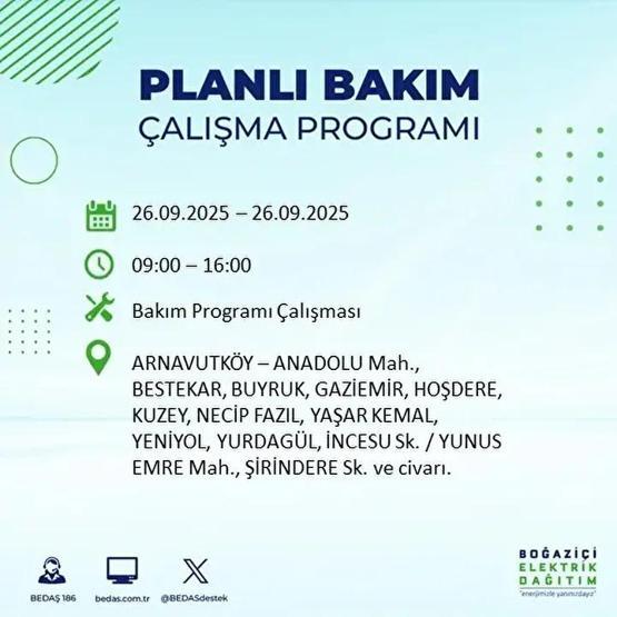 26 EYLÜL İSTANBUL ELEKTRİK KESİNTİSİ: 23 İlçede Elektrik Yok İstanbul Elektrik Kesintisi Ne Zaman Bitecek Kesintiden Hangi İlçeler Etkilenecek
