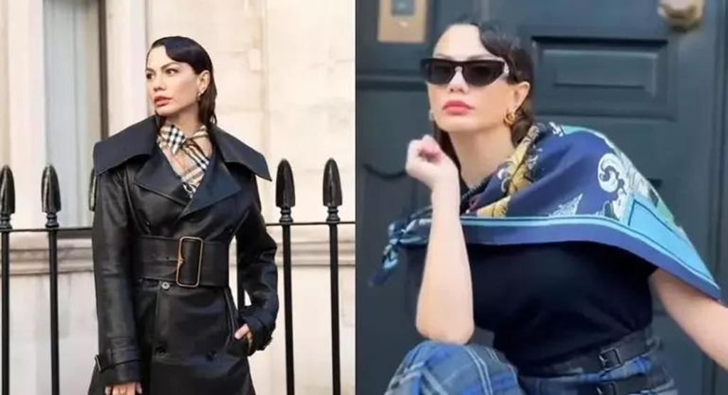 Eşref Rüyanın Nisanı Demet Özdemirin Londra tarzı Yorumlar peş peşe geldi: BU NE GÜZELLİK