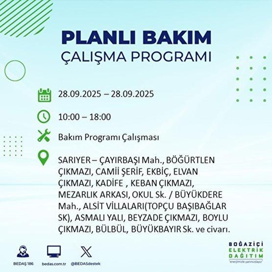 28 EYLÜL İSTANBUL ELEKTRİK KESİNTİSİ: İstanbulda Elektrikler Ne Zaman Gelecek Kesintiden Hangi İlçeler Etkilenecek