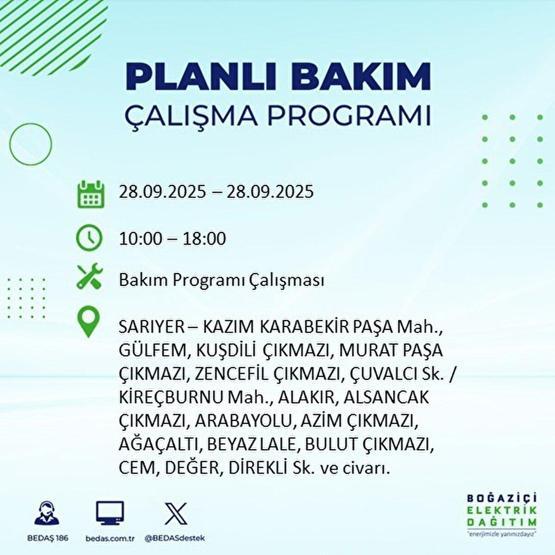 28 EYLÜL İSTANBUL ELEKTRİK KESİNTİSİ: İstanbulda Elektrikler Ne Zaman Gelecek Kesintiden Hangi İlçeler Etkilenecek