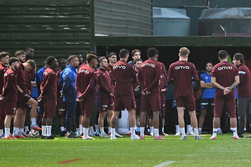 Trabzonspor’da Kayserispor mesaisi başladı