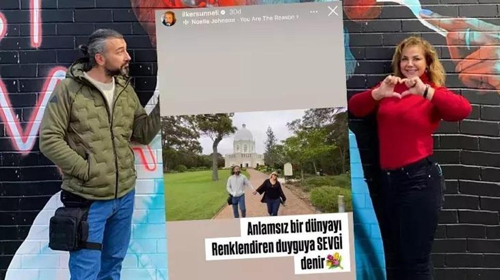 Tanyelinin eşi İlker Sünneliden hüzünlendiren sözler Anlamsız bir dünyayı renklendiren duyguya sevgi denir