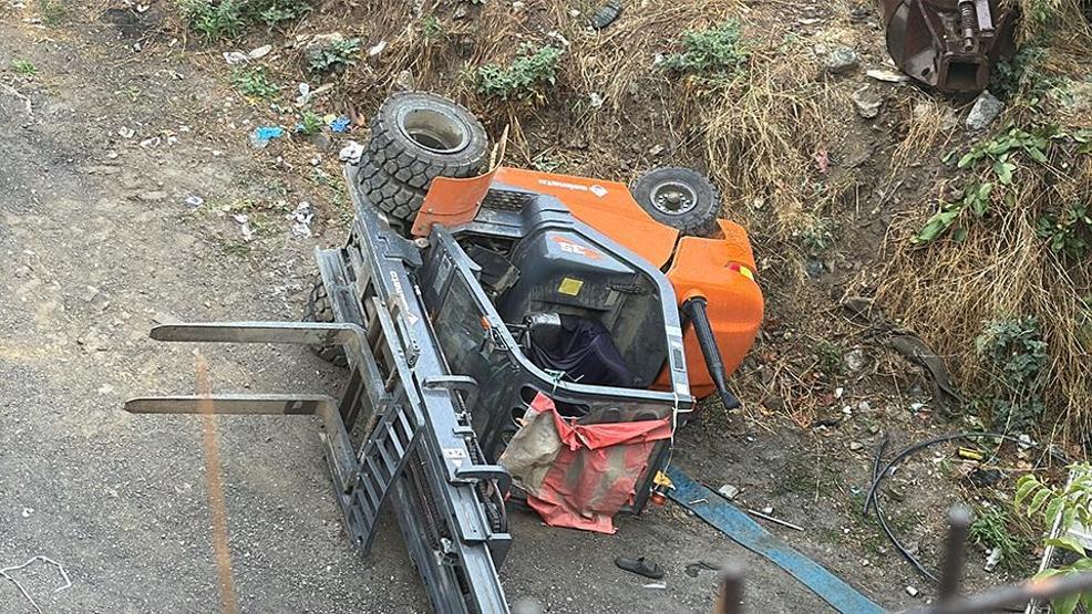 Kağıthanede trajedi: 18 yaşındaki Yasin, 3 tonluk forkliftin altında hayatını kaybetti