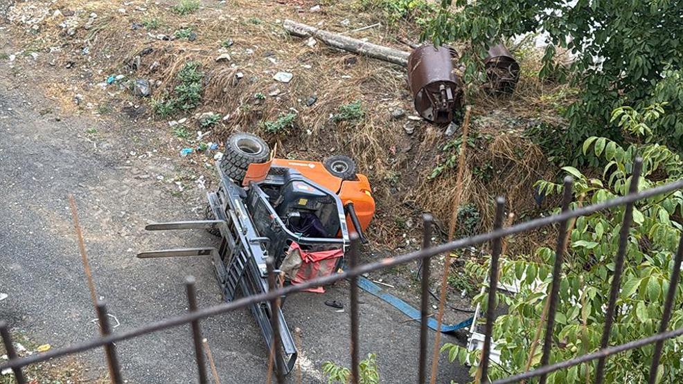 Kağıthanede trajedi: 18 yaşındaki Yasin, 3 tonluk forkliftin altında hayatını kaybetti