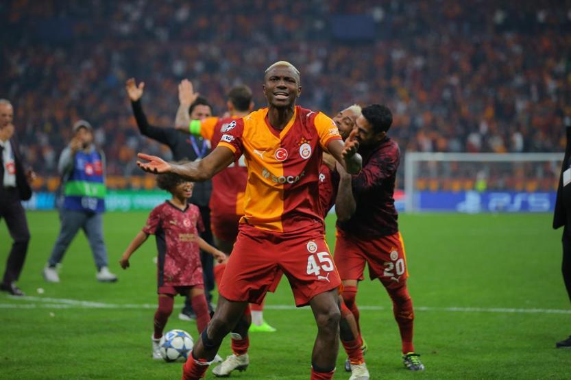 Galatasaraydan, UEFA Şampiyonlar Liginde tarihi zafer: Haddini bilmedi, bildirdi