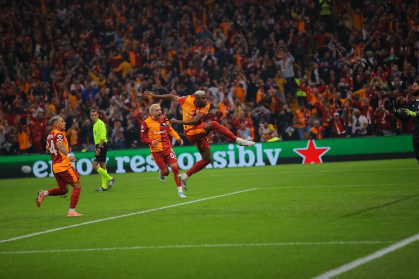 Galatasaraydan, UEFA Şampiyonlar Liginde tarihi zafer: Haddini bilmedi, bildirdi