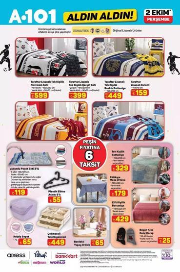 A101 2 Ekim Aktüel Ürünler Kataloğu: Bu Hafta A101 Aldın Aldın 2 Ekim Kataloğunda Neler Var Dikiş Makinesi, Dijital Termos, Multi Blender Seti...