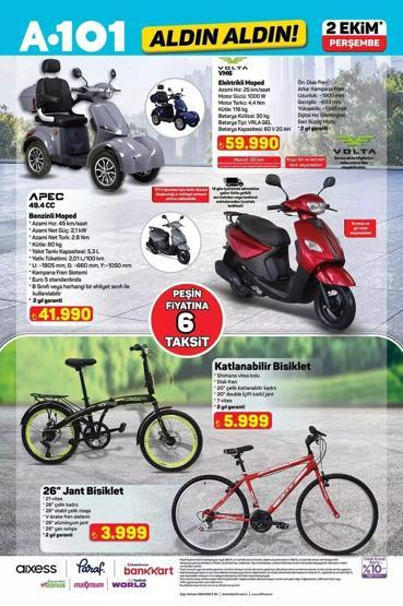 A101 2 Ekim Aktüel Ürünler Kataloğu: Bu Hafta A101 Aldın Aldın 2 Ekim Kataloğunda Neler Var Dikiş Makinesi, Dijital Termos, Multi Blender Seti...