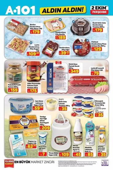 A101 2 Ekim Aktüel Ürünler Kataloğu: Bu Hafta A101 Aldın Aldın 2 Ekim Kataloğunda Neler Var Dikiş Makinesi, Dijital Termos, Multi Blender Seti...