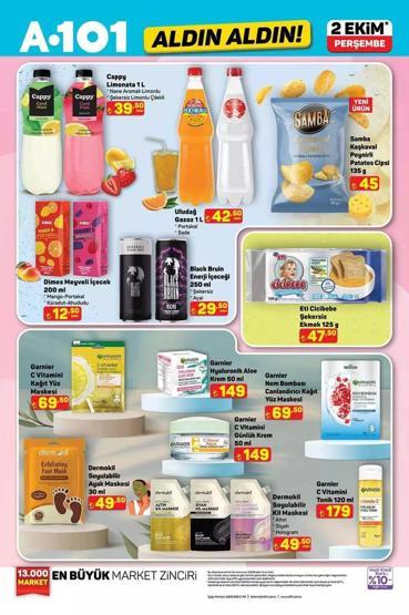 A101 2 Ekim Aktüel Ürünler Kataloğu: Bu Hafta A101 Aldın Aldın 2 Ekim Kataloğunda Neler Var Dikiş Makinesi, Dijital Termos, Multi Blender Seti...